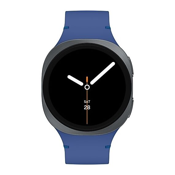 Galaxy Watch8 | 40 мм | Graphite | Sport/Blue | S/M, Размер: 40 мм, Цвет: Graphite, Тип ремешка: Sport, Цвет ремешка: Blue, Размер ремешка: S/M, Подключение часов: Bluetooth / Wi-Fi, изображение 2